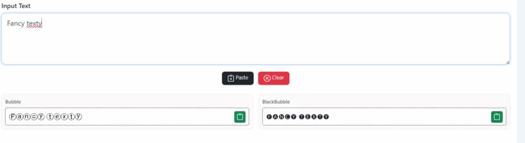 Circled Letters Generator clean hero interface and bold banner