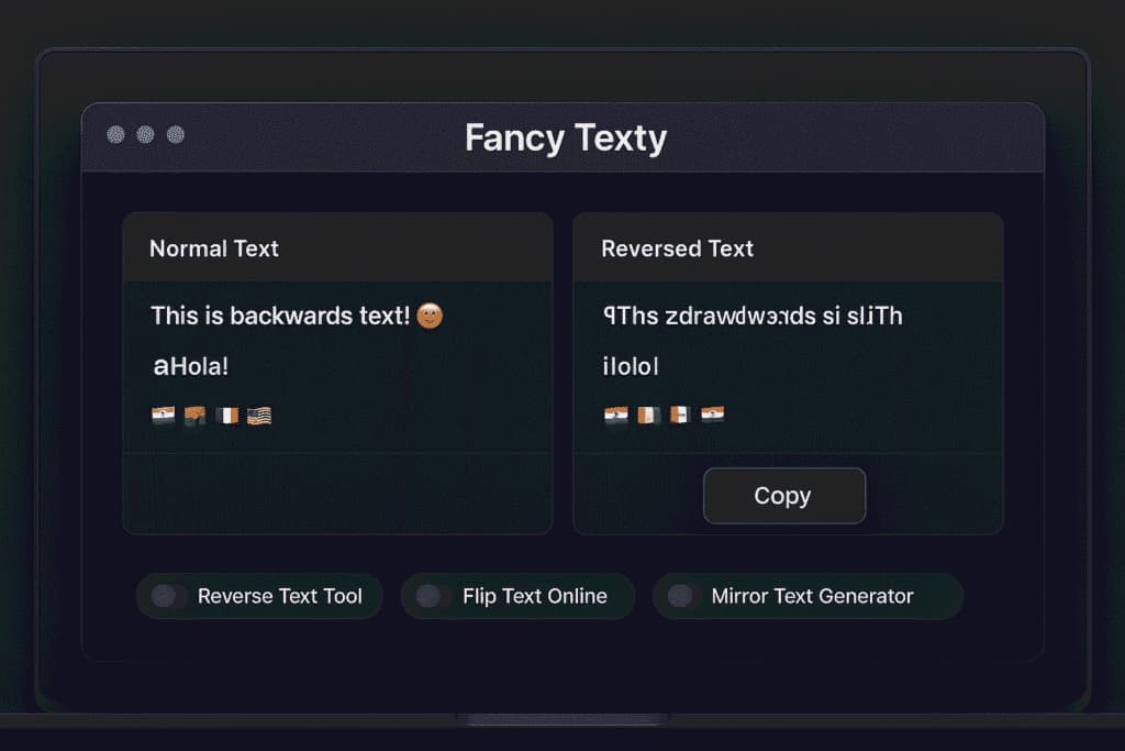 Effortless Backwards Text Converter 2025