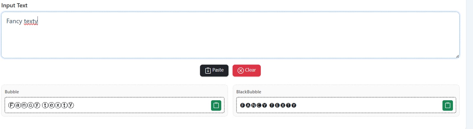 Circled Letters Generator clean hero interface and bold banner